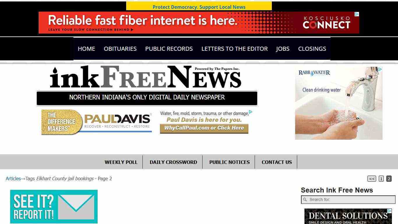 Elkhart County jail bookings – Page 2 – InkFreeNews.com