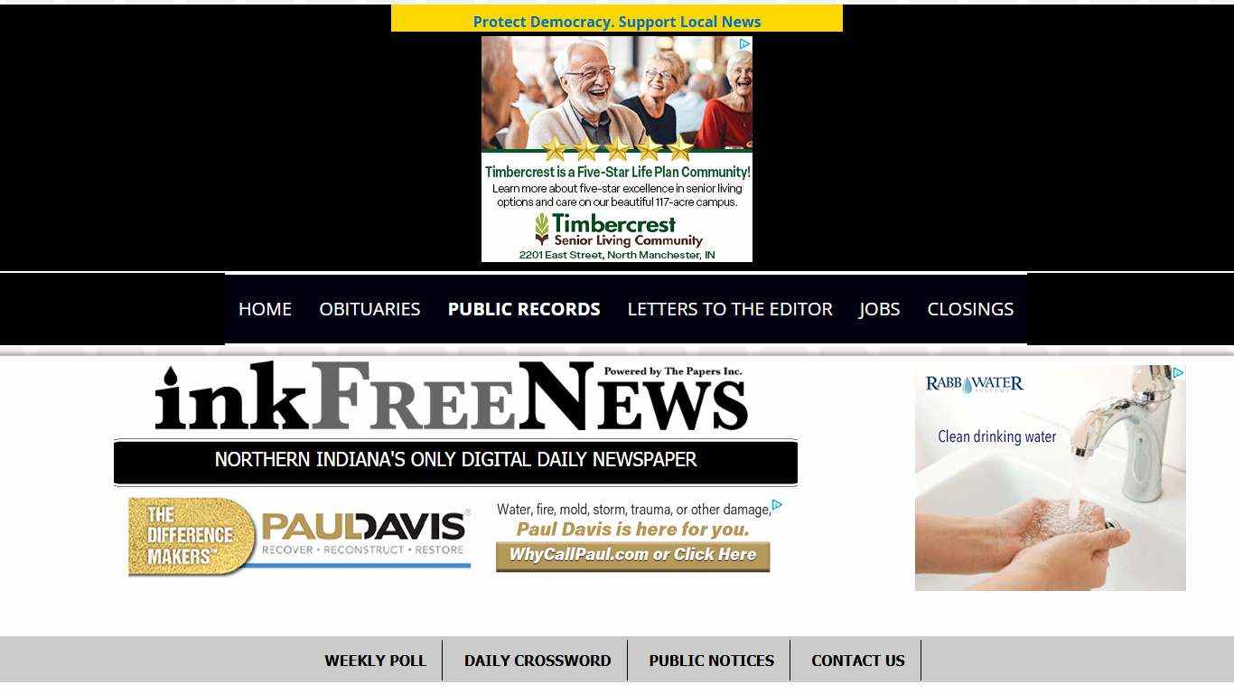 Public Records – InkFreeNews.com